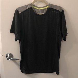 Gray athletic shirt